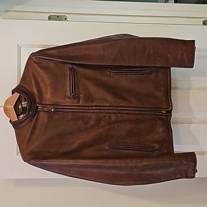 Men's moto style jacket